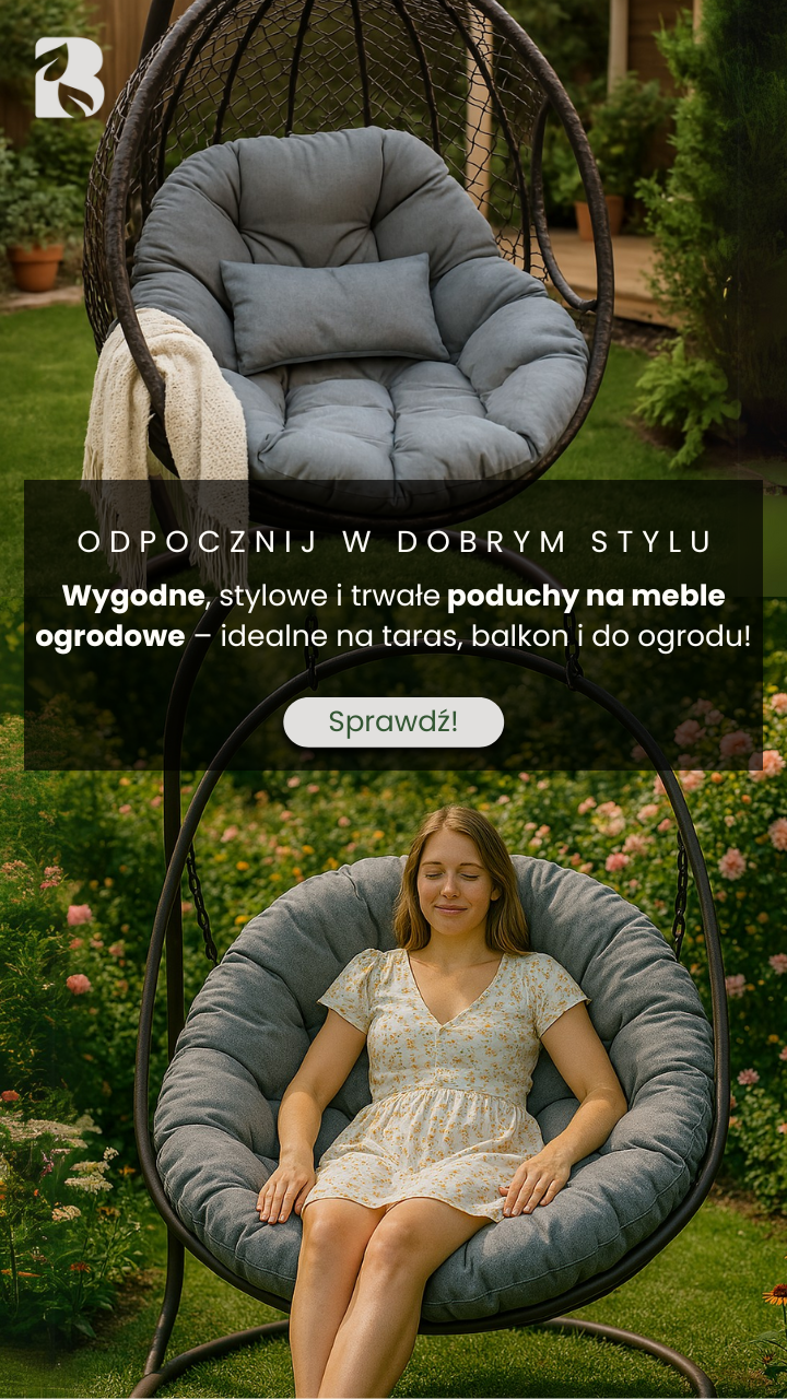 poduszki na meble ogrodowe